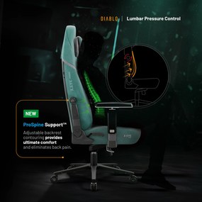 Sedia da gaming Diablo X.Eye Prime Mystic Mint Normal Size