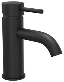 BATH DELUXE 28-005-01-02-04 - Rubinetto del lavandino DRAGOR 15,6 cm opaco nero