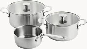 Batteria di pentole in acciaio inossidabile Classic, set da 5