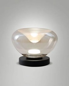 Brena lampada da tavolo cognac in vetro a led  cct 2700k - 3000k - ...