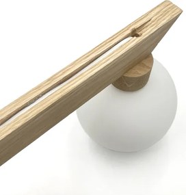 Plafoniera ANTONIO 3xG9/5W/230V rovere/bianco