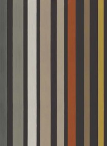 Cole & Son Carta da parati Carousel Stripe - Charcoal