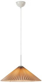 Lampada a sospensione beige ø 50 cm Plisado - Markslöjd