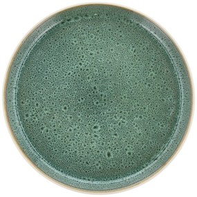 Piatto da dolce bianco/verde in gres ø 21 cm Gastro White/Green – Bitz