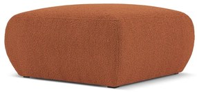 Sgabello marrone in tessuto bouclé Molino - Micadoni Home