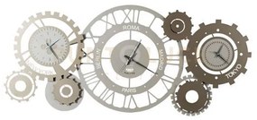 Orologio da parete particolare fuso meccano sabbia e bronzo