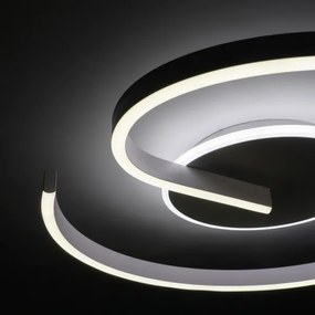 Brilagi - Plafoniera dimmerabile SPIRAL LED/56W/230V 3000/4000/6000K+telecomando