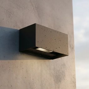 Ideal Lux - Applique a LED da esterno ATOM LED/25W/230V IP54 nero