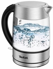 Tefal - Bollitore GLASS 1,7 l  2200W/230V cromo