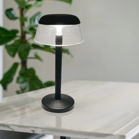 LED Lampada da tavolo touch ricaricabile e dimmerabile LED/3W/5V 3000-6000K nero