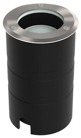 Faro Carrabile GU10 IP67 Orientabile Acciaio INOX 304 - Doppio Pressacavo