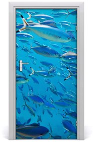 Poster adesivo per porta Pesce corallo 85x205 cm