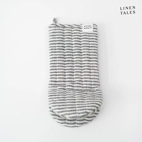 Presina in lino Thin Black Stripes - Linen Tales