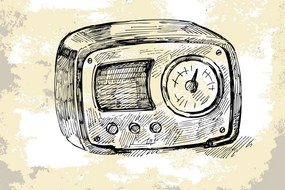 Carta da parati – Elettronica retrò