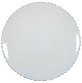 Piatto in gres bianco , ⌀ 28 cm Pearl - Costa Nova