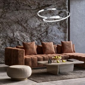 Lampadario LED a sospensione con filo LUCERO LED/48W/230V cromo lucido