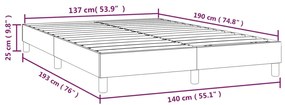 Giroletto Crema 140x190 cm in Tessuto