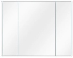 Specchio Contenitore Con Illuminazione Easy SENSEA bianco L 90 x H 70.7 x P 16 cm