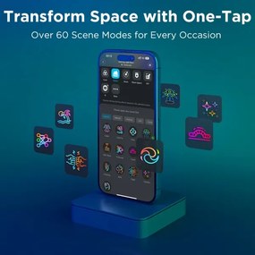 Govee - Pannelli luminosi Smart RGBIC Gaming Pro compatibili con Matter e Wi-Fi