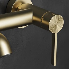 Rubinetto da vasca Rea FOSTER Gold Brush