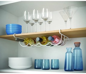 Organizer per bottiglie in acciaio inox 41x33 cm Cool-Bottle – Metaltex