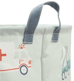 A Little Lovely Company - cesta porta giocattoli - veicoli