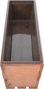 Fioriera in legno 61 cm Modern – Rojaplast