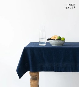 Tovaglia di lino 140x200 cm Navy - Linen Tales
