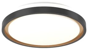 Eglo 300684-LED RGBW Plafoniera dimmerabile MALERAMARA-Z LED/14W/230V nero/oro + telecomando