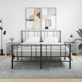 Comodini 2 Pz Grigio Sonoma 40x35x47,5 Cm İn Legno Multistrato /