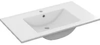 Lavabo consolle ceramica 60x45 bianco