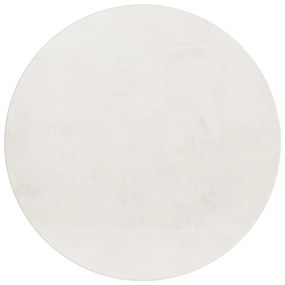 Tappeto rotondo lavabile crema ø 120 cm Pouffy - Ayyildiz Carpets
