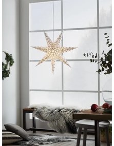 Markslöjd 704876 - Decorazione di Natale KARLA 1xE14/25W/230V bianca 75 cm