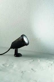 Spot goa  da esterno 1 luce attacco gu10 nero