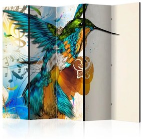 Paravento  Marvelous bird II [Room Dividers]  Colore ---, Dimensioni e Misure 225x172