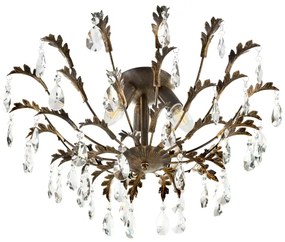 ONLI - Plafoniera TERESA 3xE14/6W/230V bronzo