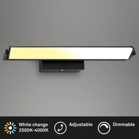 Brilo - Applique a LED dimmerabile LED/18W/230V 2700-4000K nero