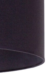 Paralume Roller Ø 40 cm, nero Duolla, Nero, Tessuto / Stoffa / Seta