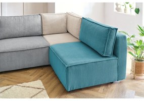 Divano angolare a U in velluto a coste variabile Nihad modular - Bobochic Paris