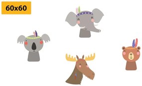 Set di quadri – Animali adorabili