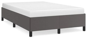 Giroletto Senza Materasso Grigio 120x190 Cm Similpelle /