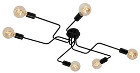 Briloner 2887-065 - Lampadario a plafone FARETTO 6xE27/60W/230V