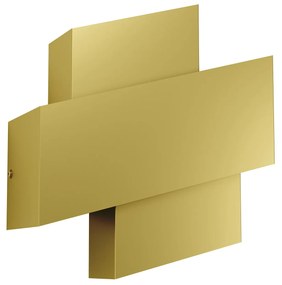 Applique Minimal Timparossa Acciaio Oro 1 Luce E27