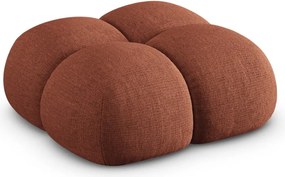 Poggiapiedi color mattone Loretto – Cosmopolitan Design