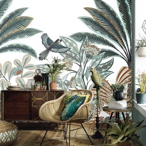 Fotomurale ERISMANN Tropical, tropical verde 250X280 cm