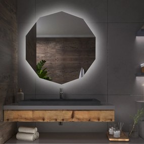 Specchio asimmetrico con luce LED G11