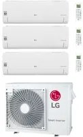 Climatizzatore Condizionatore LG Trial Split Inverter Serie Libero Smart 9+9+12 btu con MU3R19 UL0 R-32 9000+9000+12000 Wi-Fi Integrato