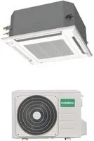 Climatizzatore Condizionatore Fujitsu General Cassetta A Flusso D'Aria Circolare Inverter 30000 btu AUX30KRLB Con comando e con Pannello