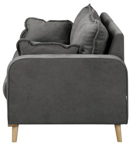 Divano grigio scuro 193 cm Beata - Ropez