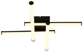 Globo 67342-24 - Plafoniera LED KIRINA LED/24W/230V 3000K nero